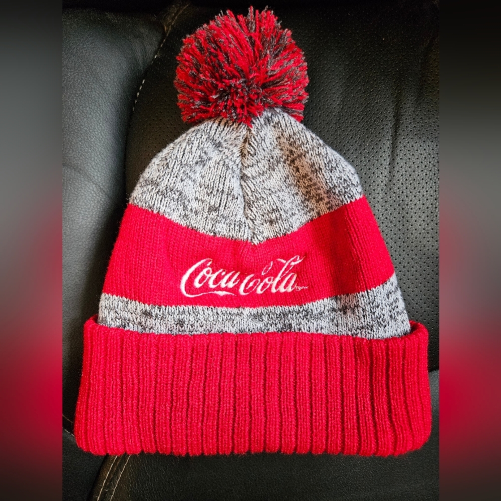 Coca Cola Pom-Pom‎ Unisex Winter Beanie